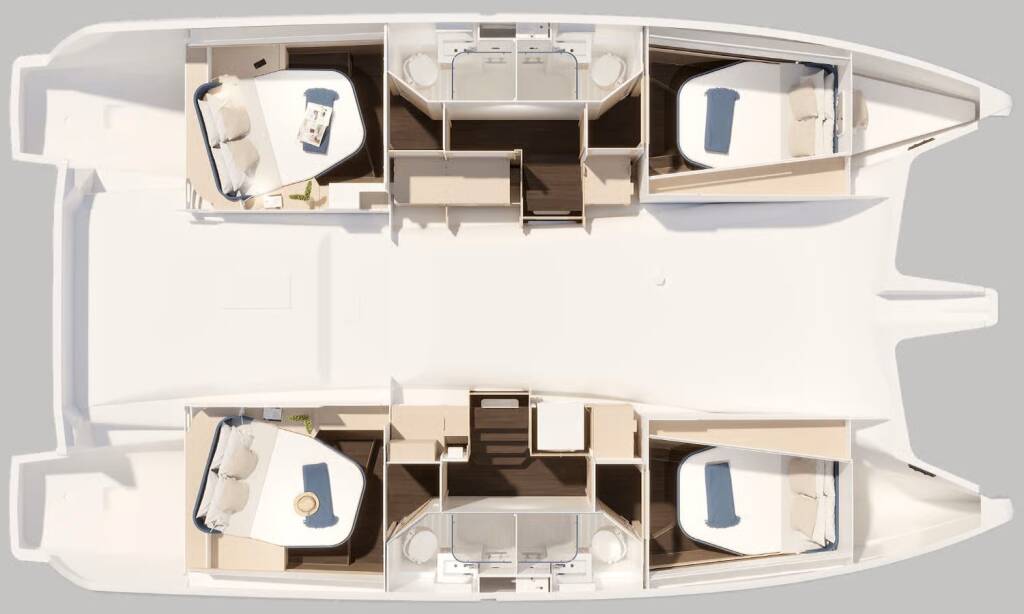 Katamaran Fountaine Pajot FP 44 Quatuor Simba
