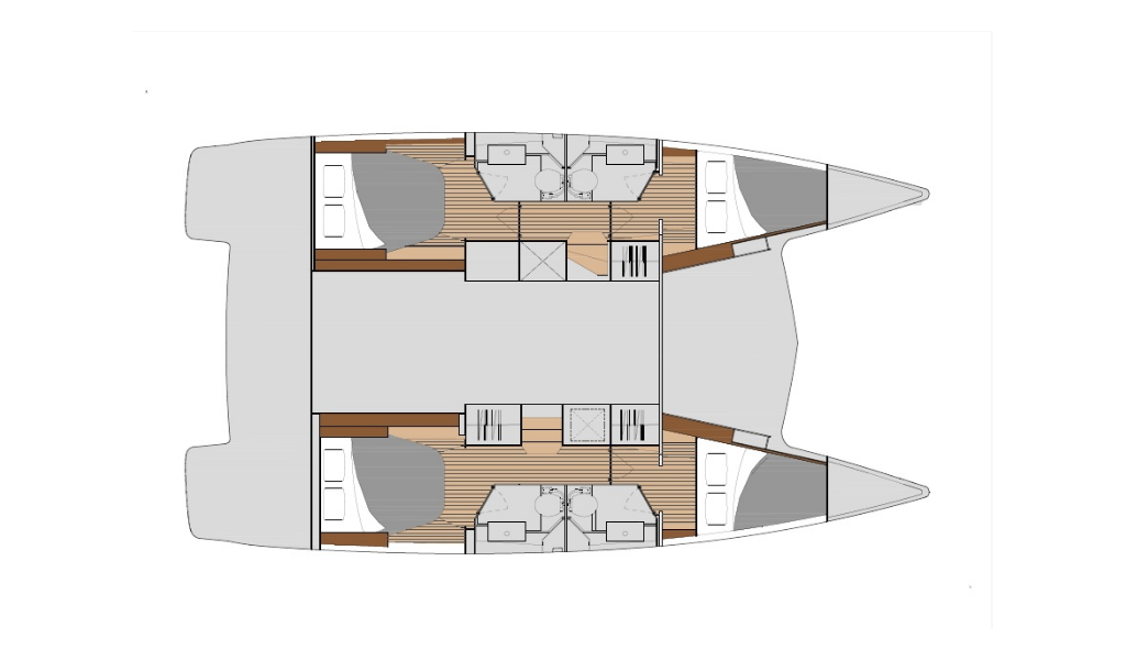 Katamaran Fountaine Pajot Isla 40 - Quatuor Anasa