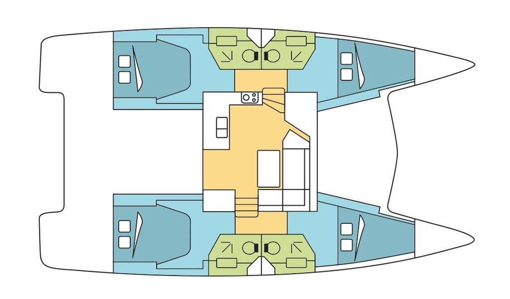 Katamaran Fountaine Pajot Isla 40 Chilli