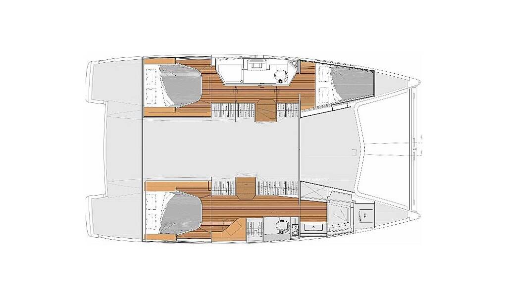 Katamaran Fountaine Pajot Lucia 40 Princess Lea