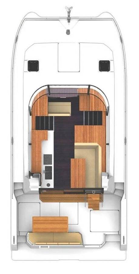 Power catamaran Fountaine Pajot MY 37 Anrik
