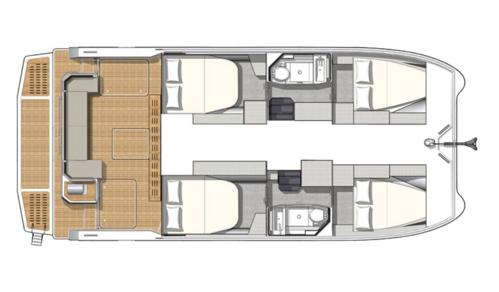 Power catamaran Fountaine Pajot MY4.S My Angel