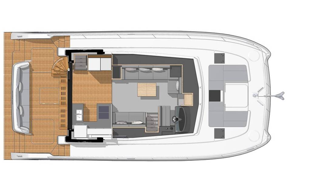 Power catamaran Fountaine Pajot MY6 Family 2.0