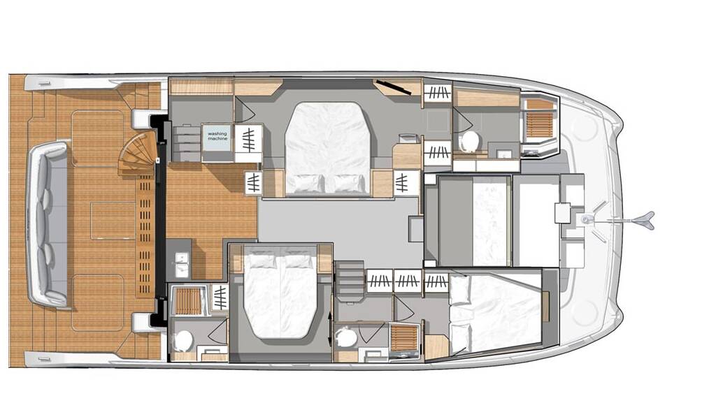 Power catamaran Fountaine Pajot MY6 Family 2.0
