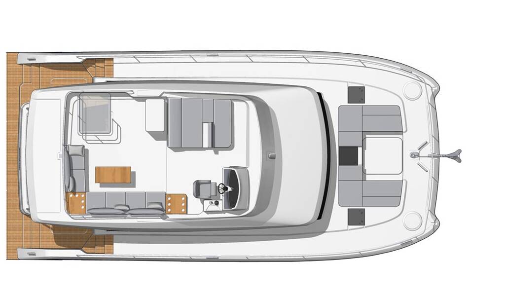 Power catamaran Fountaine Pajot MY6 Family 2.0