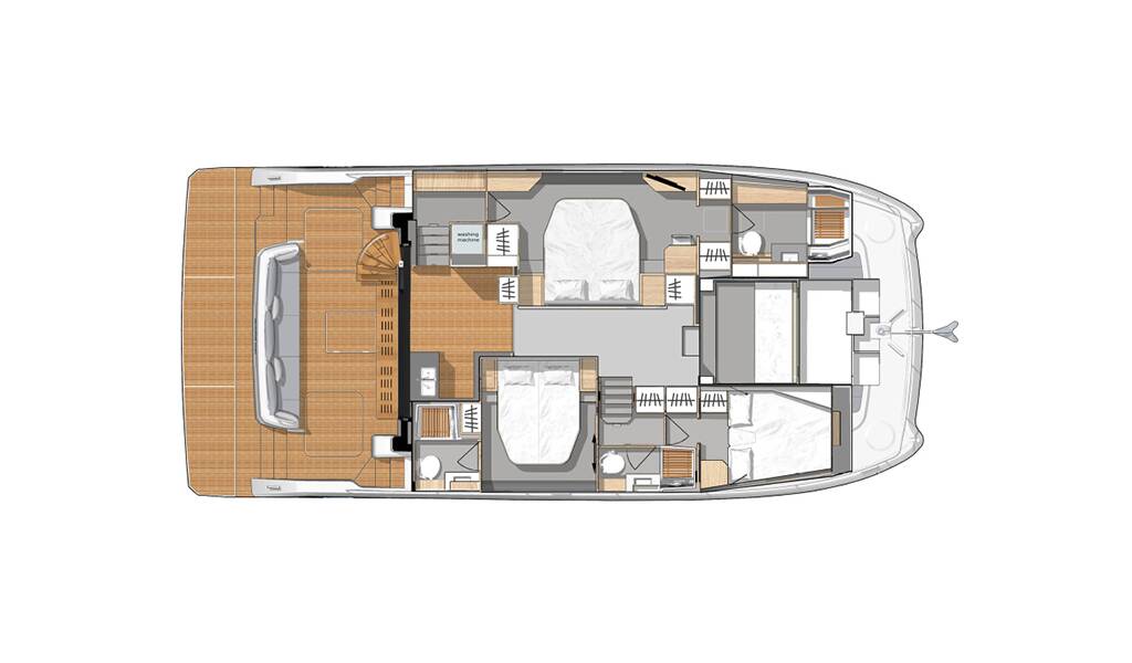 Power catamaran Fountaine Pajot MY6 EMY6
