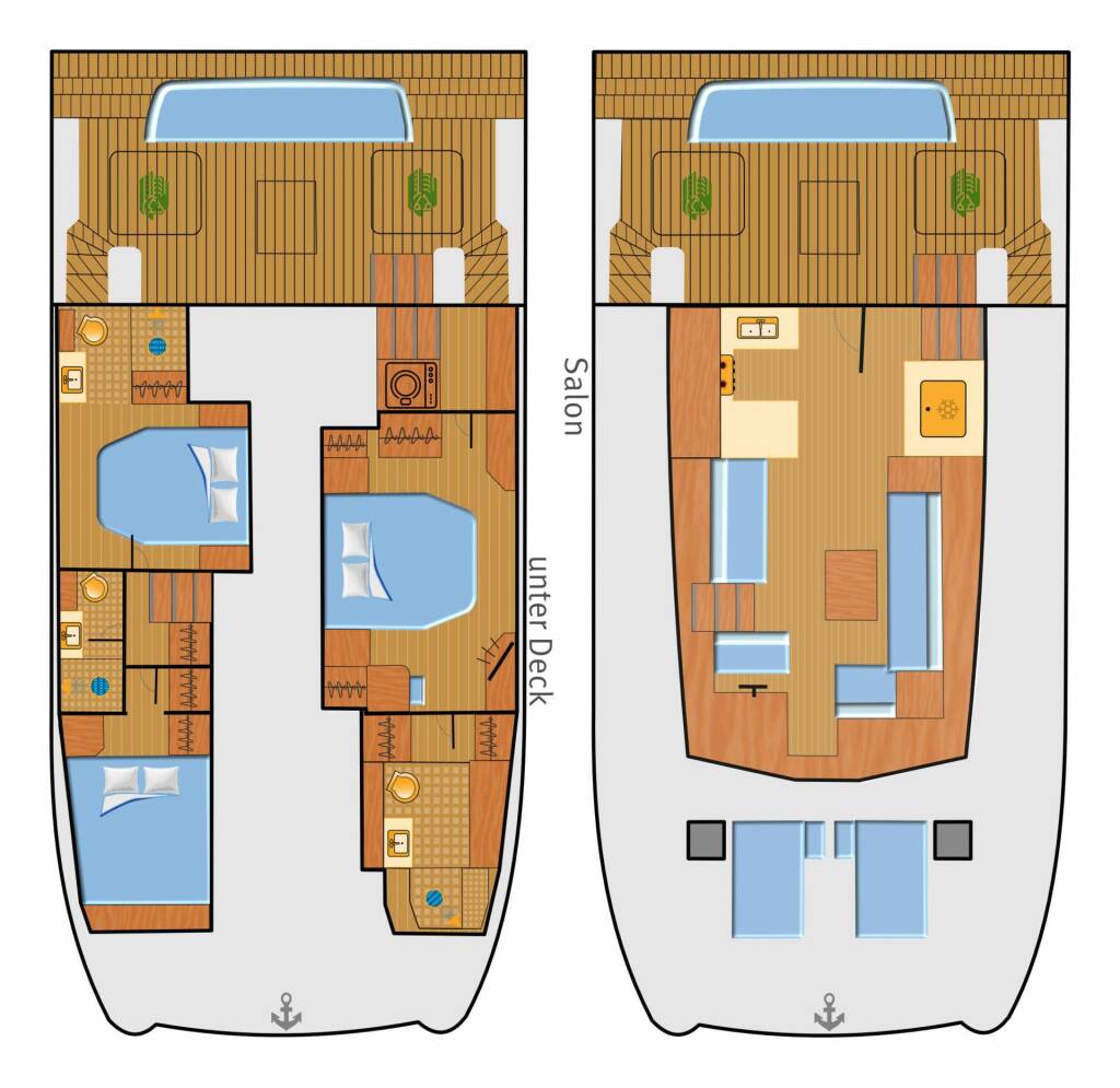 Power catamaran Fountaine Pajot MY6 Mamma Mia