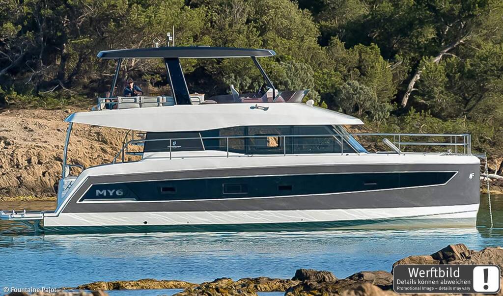 Power catamaran Fountaine Pajot MY6 Mamma Mia