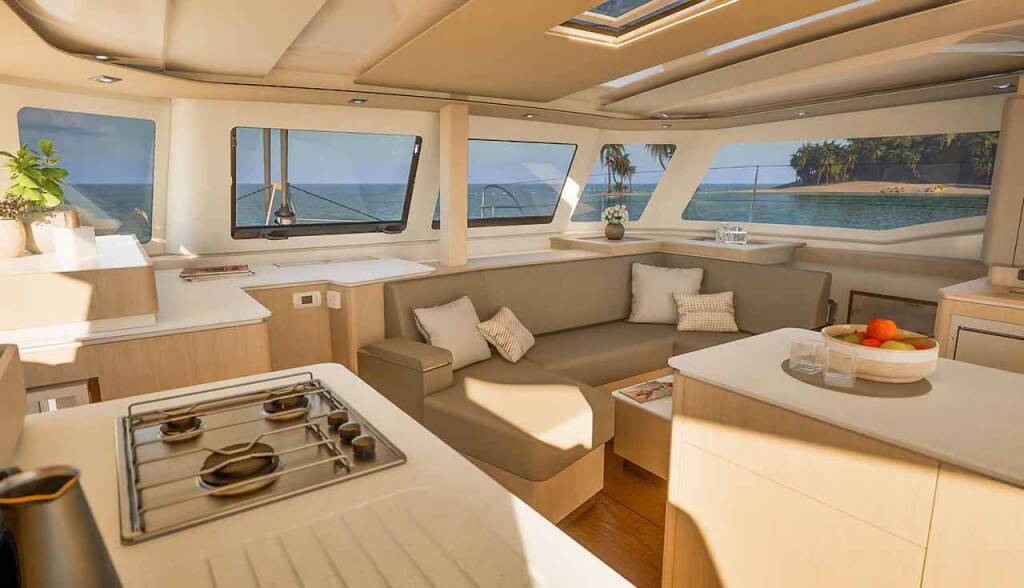 Katamaran Fountaine Pajot New 41 Quatuor 4 Acamar