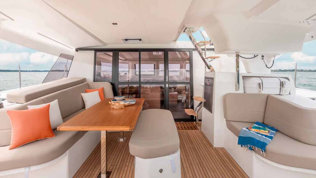 Catamaran Fountaine Pajot New 41 Quatuor 4 Cataya