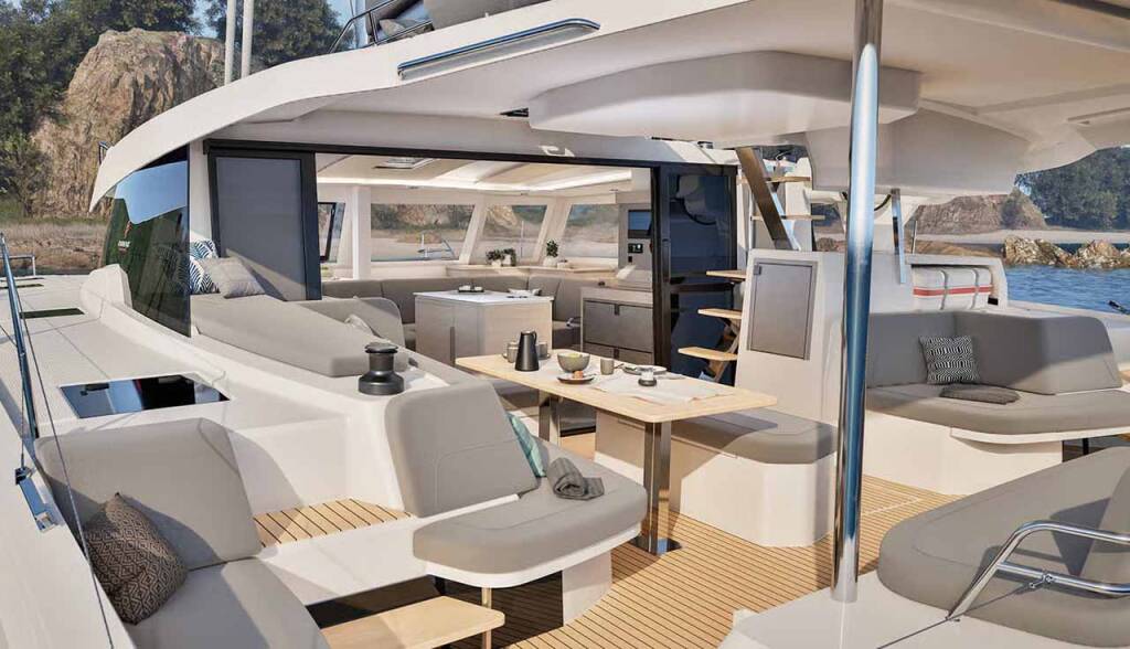Catamaran Fountaine Pajot New 44 Quatour Makatea