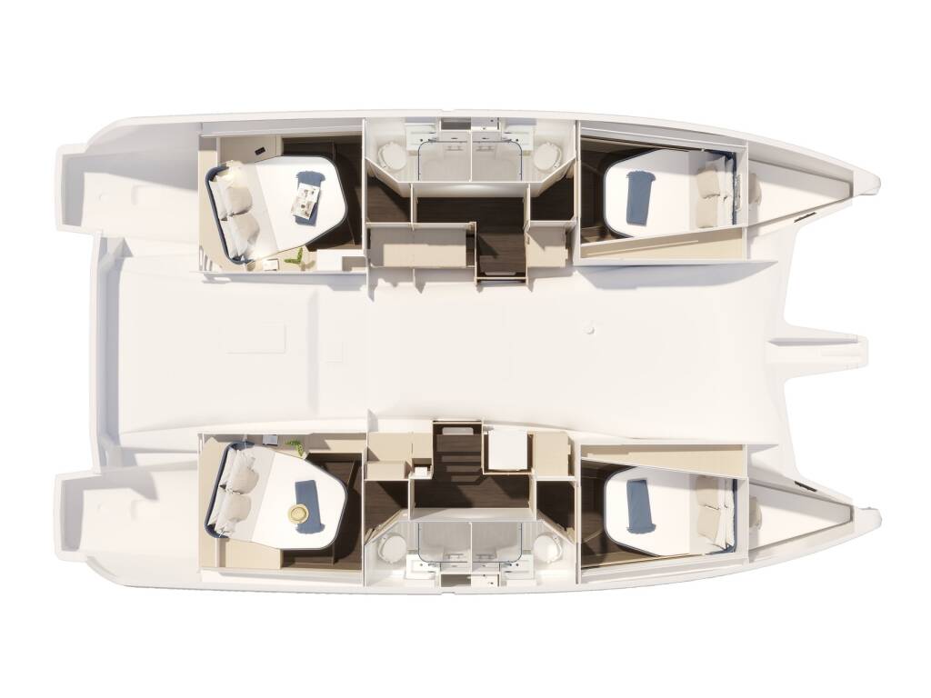 Katamaran Fountaine Pajot New 44 Quatour PRESTIGE