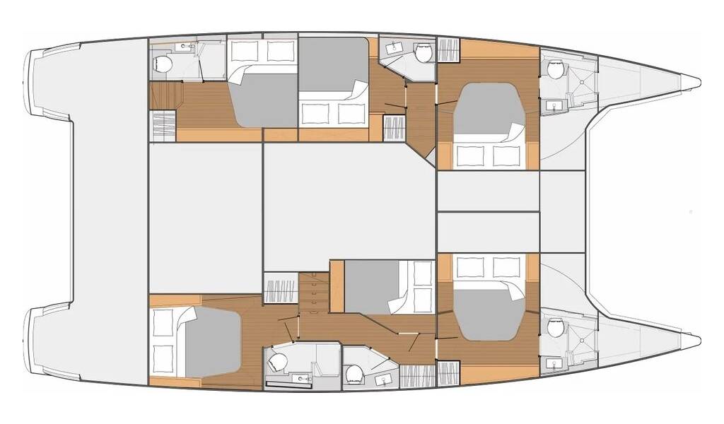 Katamaran Fountaine Pajot Saba 50 Sunshine Reggae