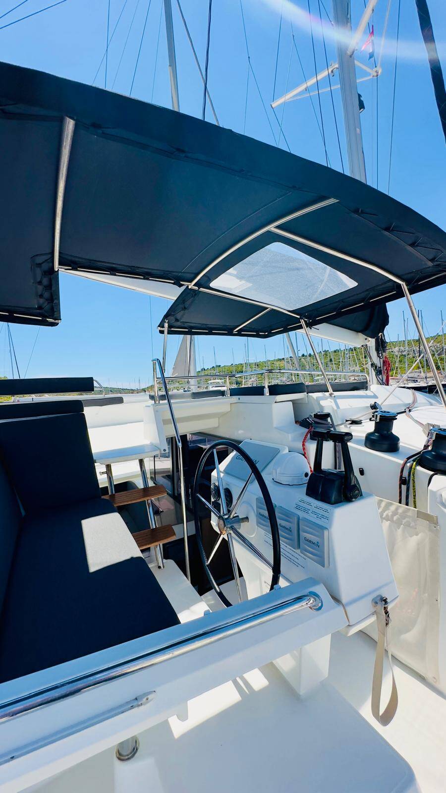 Catamaran Fountaine Pajot Saba 50 Franco Nero