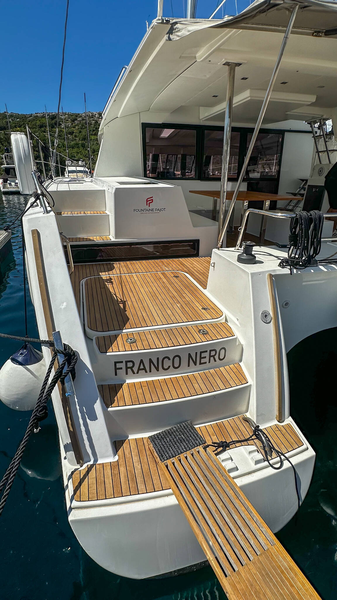 Katamaran Fountaine Pajot Saba 50 Franco Nero