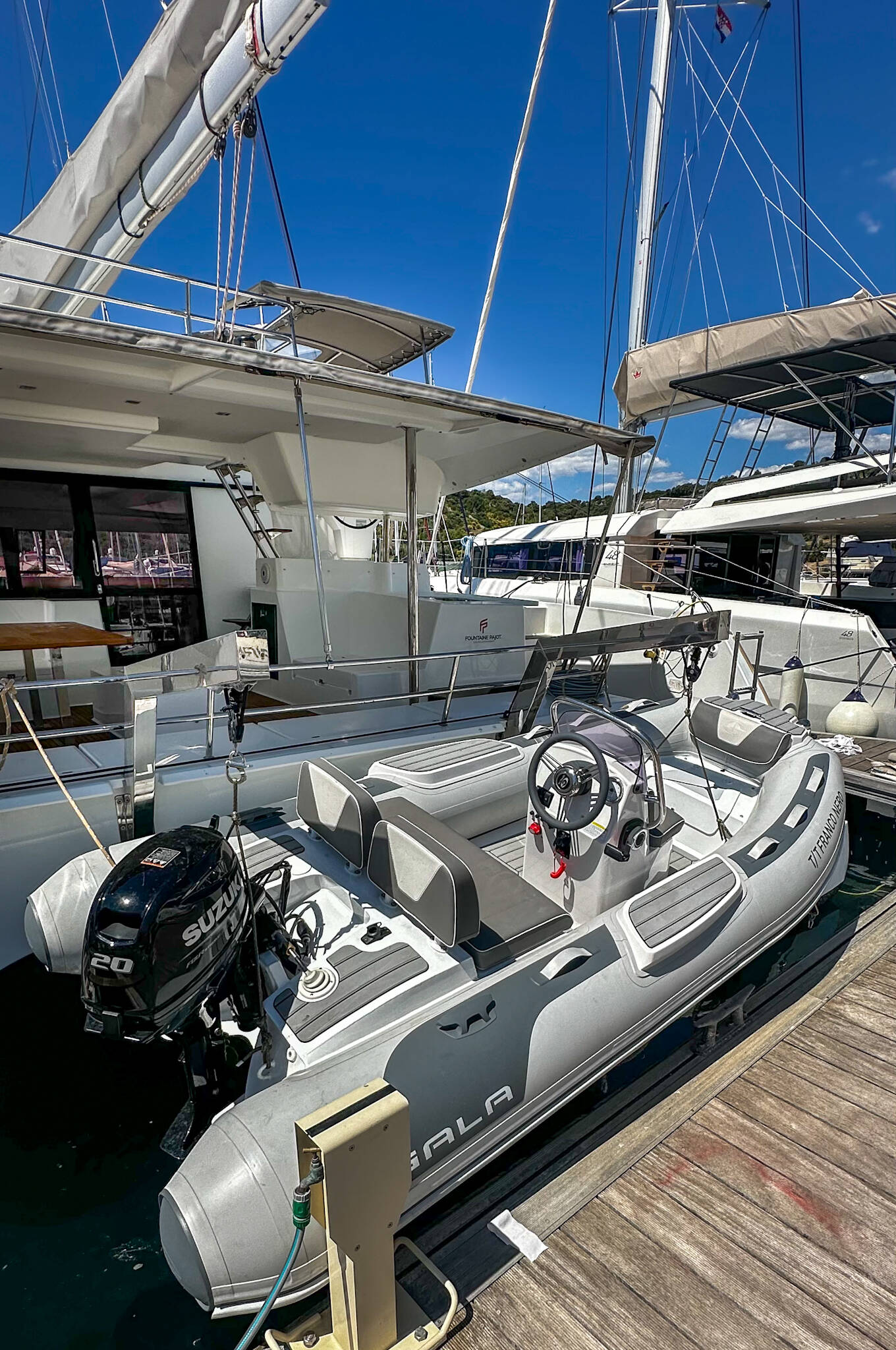 Katamaran Fountaine Pajot Saba 50 Franco Nero