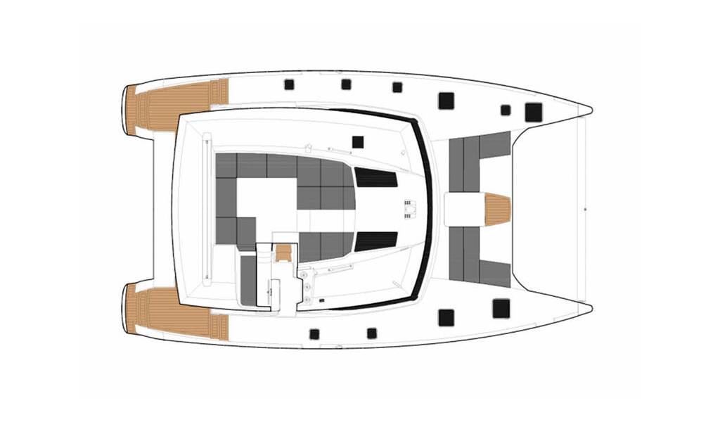 Katamaran Fountaine Pajot Saba 50 Lingaro