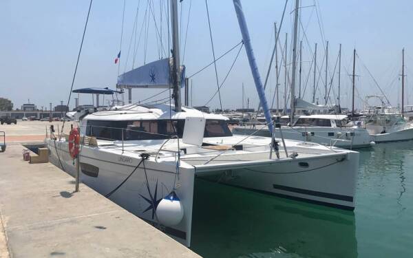 Fountaine Pajot Saba 50 Lingaro Athens, Agios Kosmas marina