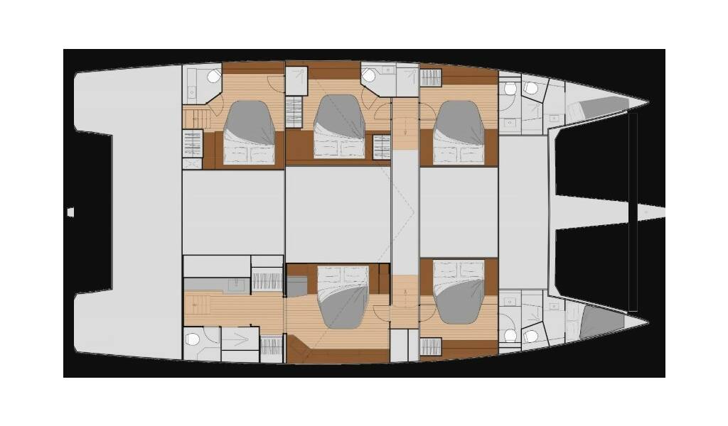Katamaran Fountaine Pajot Samana 59 Azure