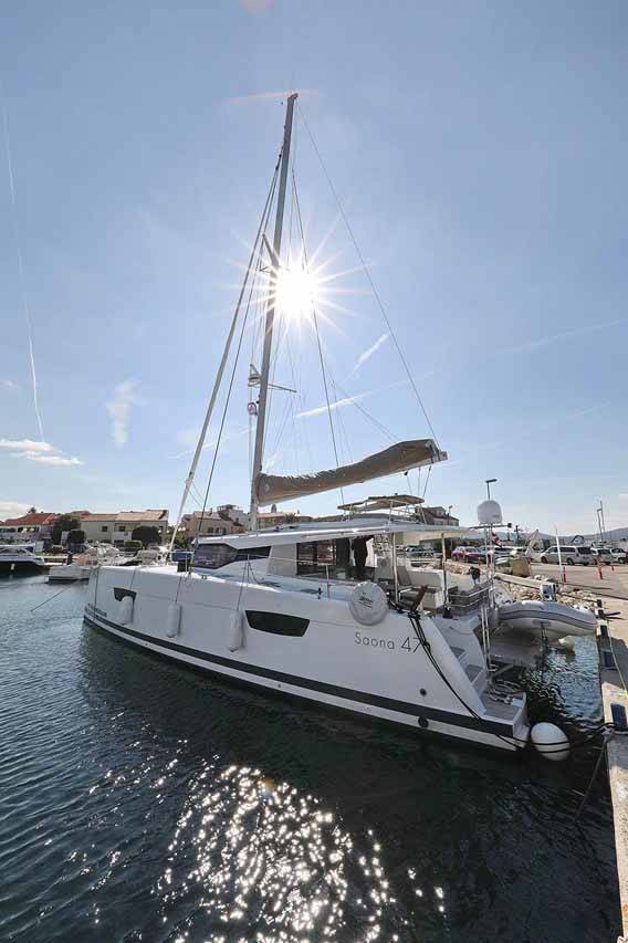 Katamaran Fountaine Pajot Saona 47 Quintet Fee