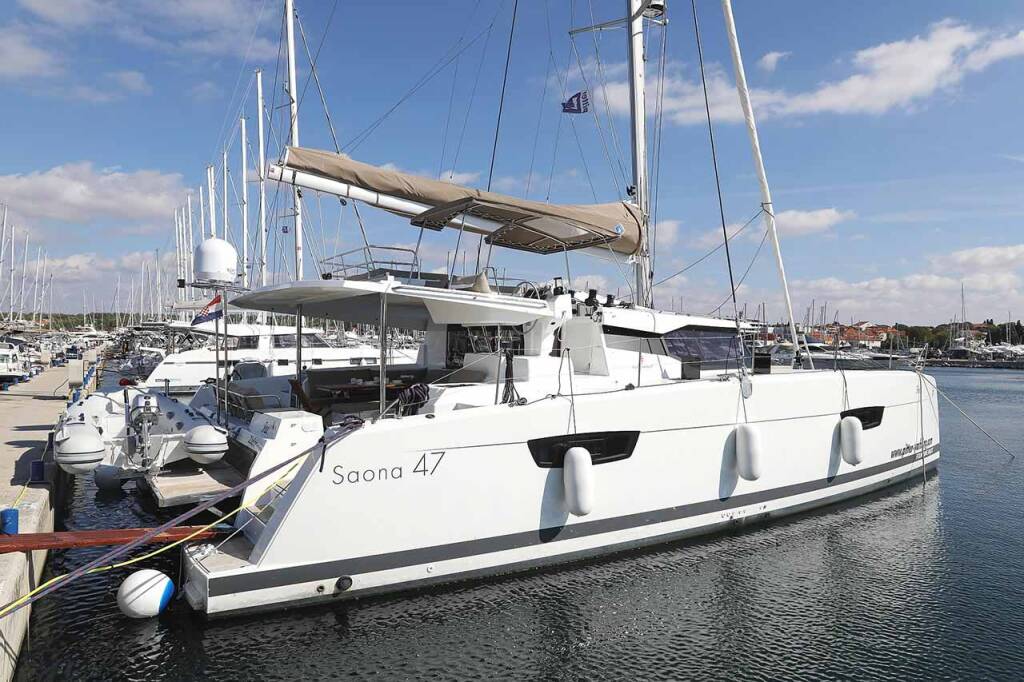 Katamaran Fountaine Pajot Saona 47 Quintet Fee