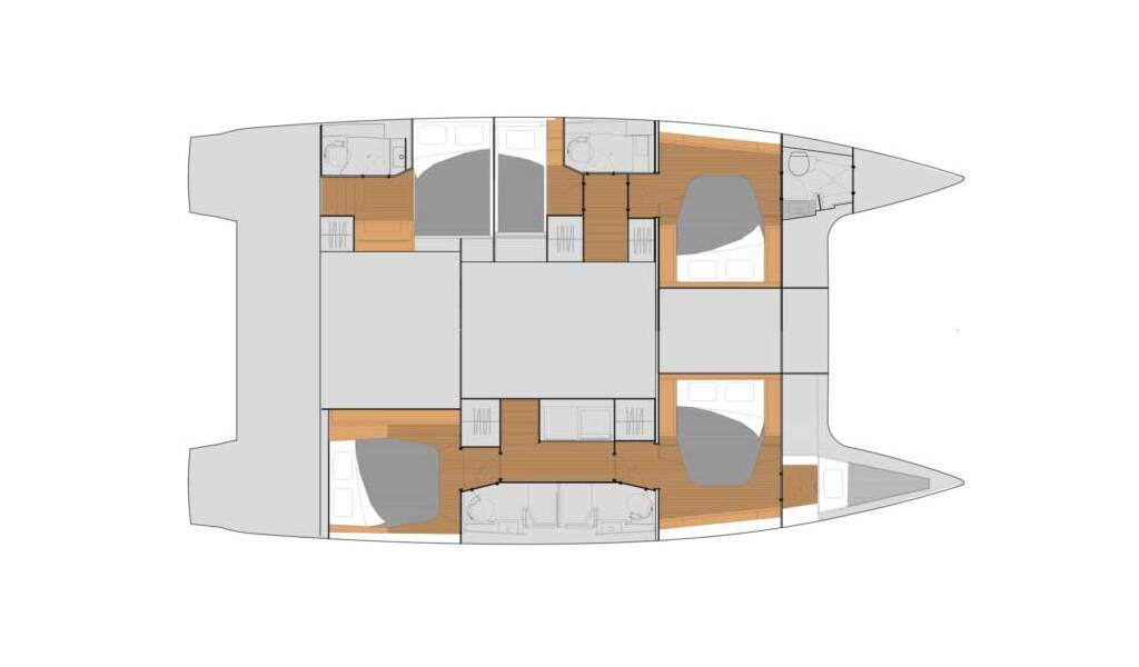 Katamaran Fountaine Pajot Tanna 47 Prinz Eugen