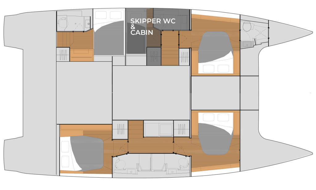 Catamaran Fountaine Pajot Tanna 47 Nerida
