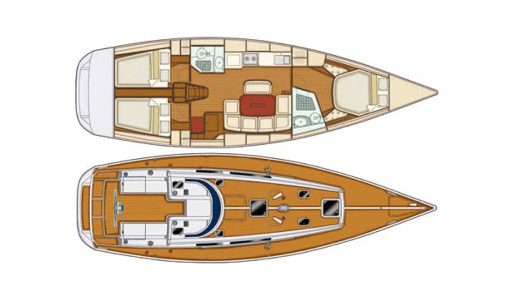 Segelyachten Grand Soleil 43 Skalice