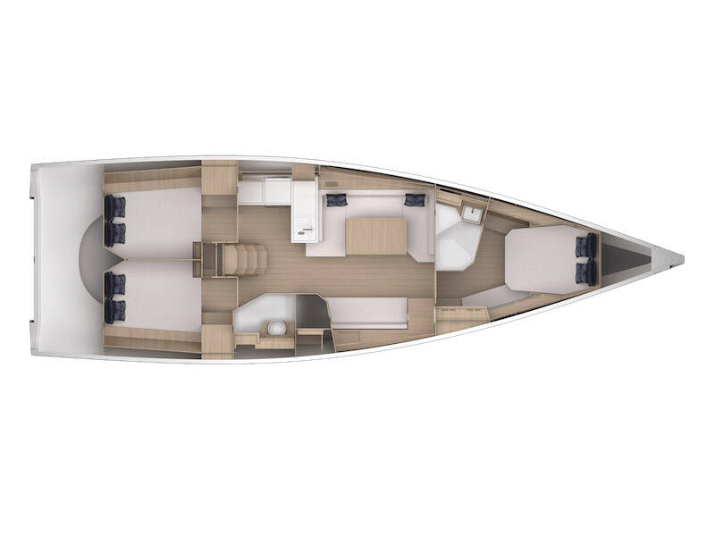 Segelyacht Grand Soleil 44 Performance Sportski Vuk 44