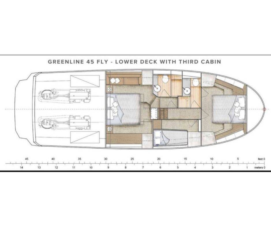 Motoryacht Greenline 45 Chili