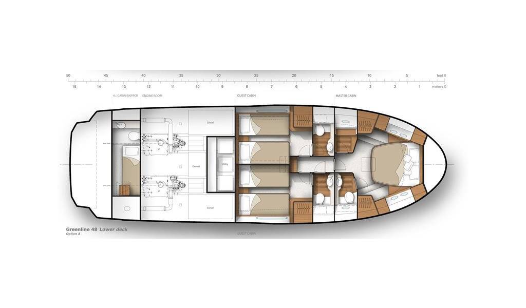 Motor yacht Greenline 48 Vegas