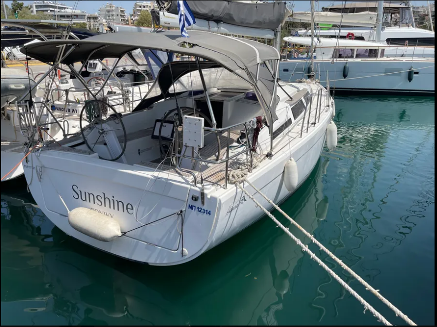 Sailing yacht Hanse 345 SunShine