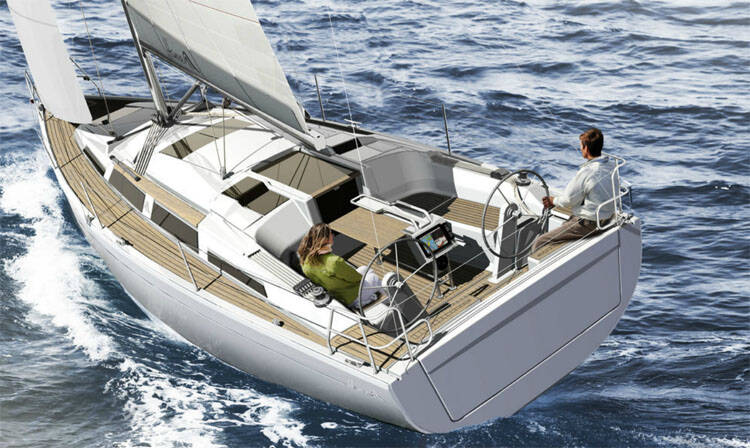 Segelyachten Hanse 345 Alkion