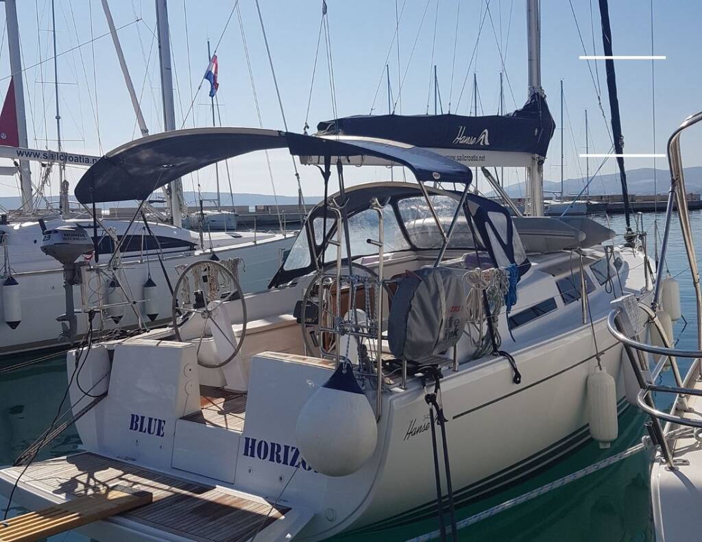 Segelyachten Hanse 345 Blue Horizon