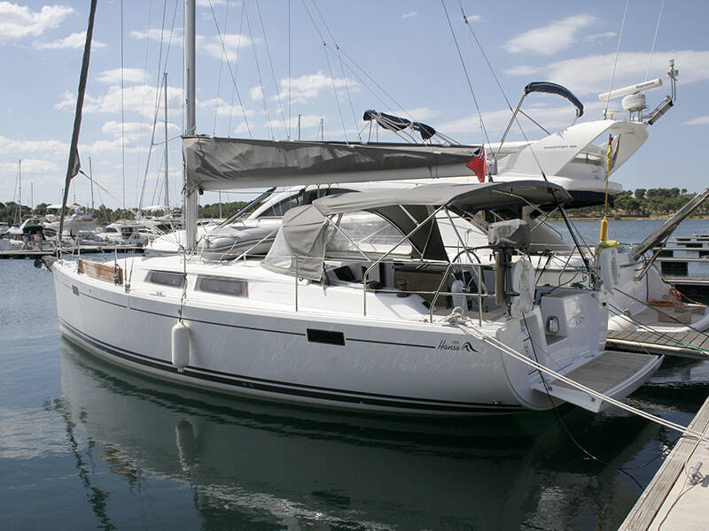 Segelyachten Hanse 385 Ariel