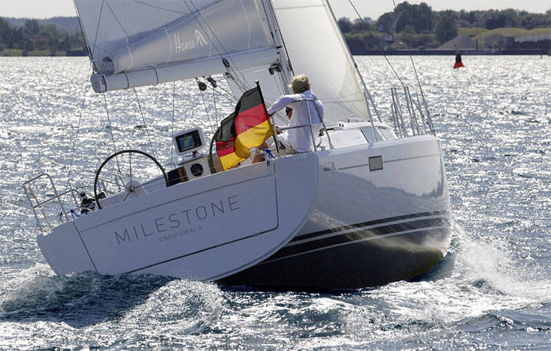 Sailing yacht Hanse 385 Manamana
