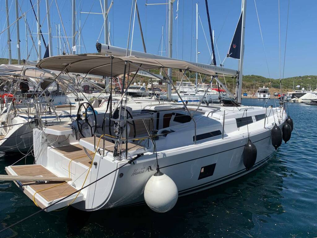 Segelyachten Hanse 418 Shrimp
