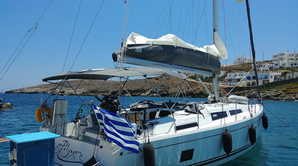 Sailing yacht Hanse 418 Polynoe