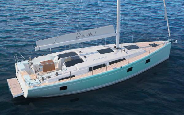Hanse 418 Azur Lavrion, main port