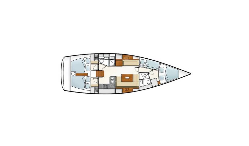 Segelyachten Hanse 430 Leonessa