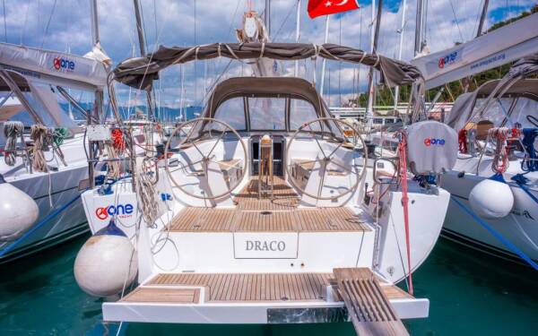 Hanse 445 Draco Fethiye Sail Pier, Sovalye Island