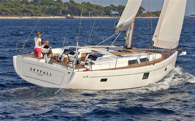 Sailing yacht Hanse 455 Audrey