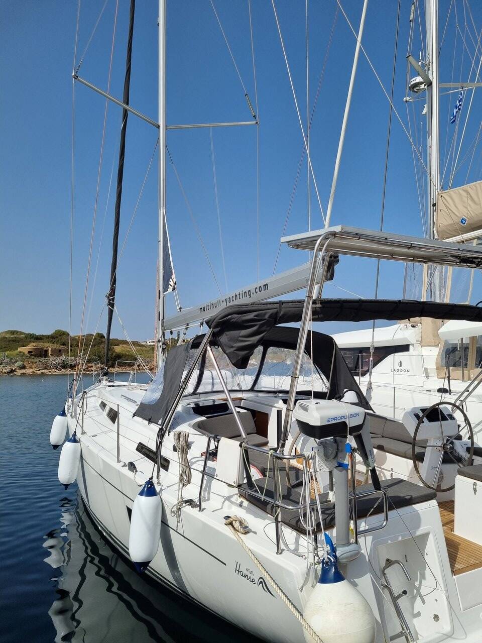 Segelyachten Hanse 458 Melusine