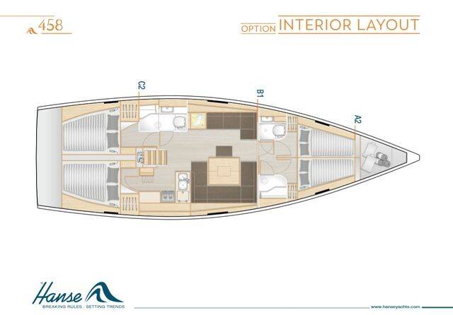 Segelyachten Hanse 458 Lixi