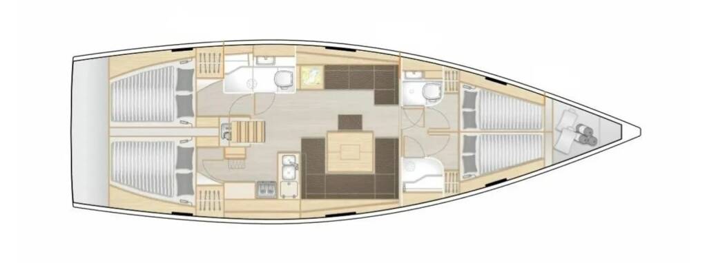 Segelyachten Hanse 458 Kiveli