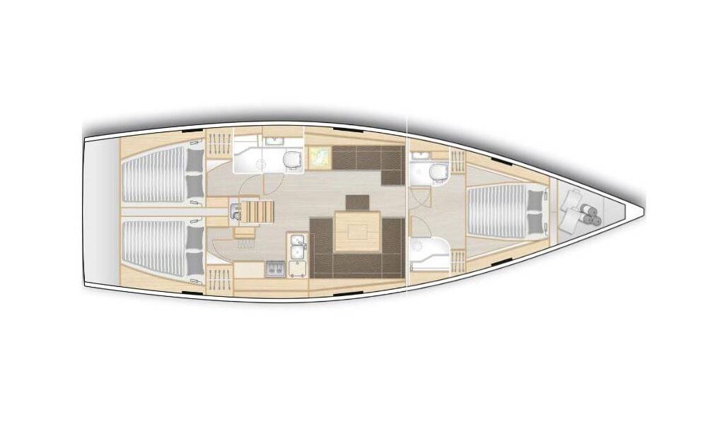 Segelyachten Hanse 458 Pepe