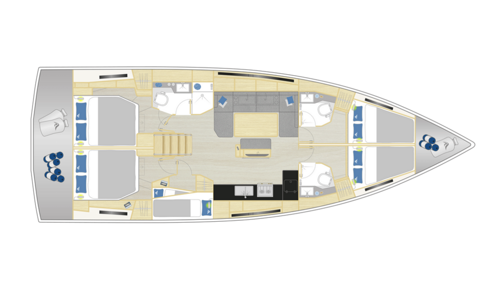 Segelyachten Hanse 460 Jameson