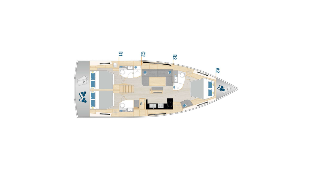 Segelyachten Hanse 460 SeaLaVie