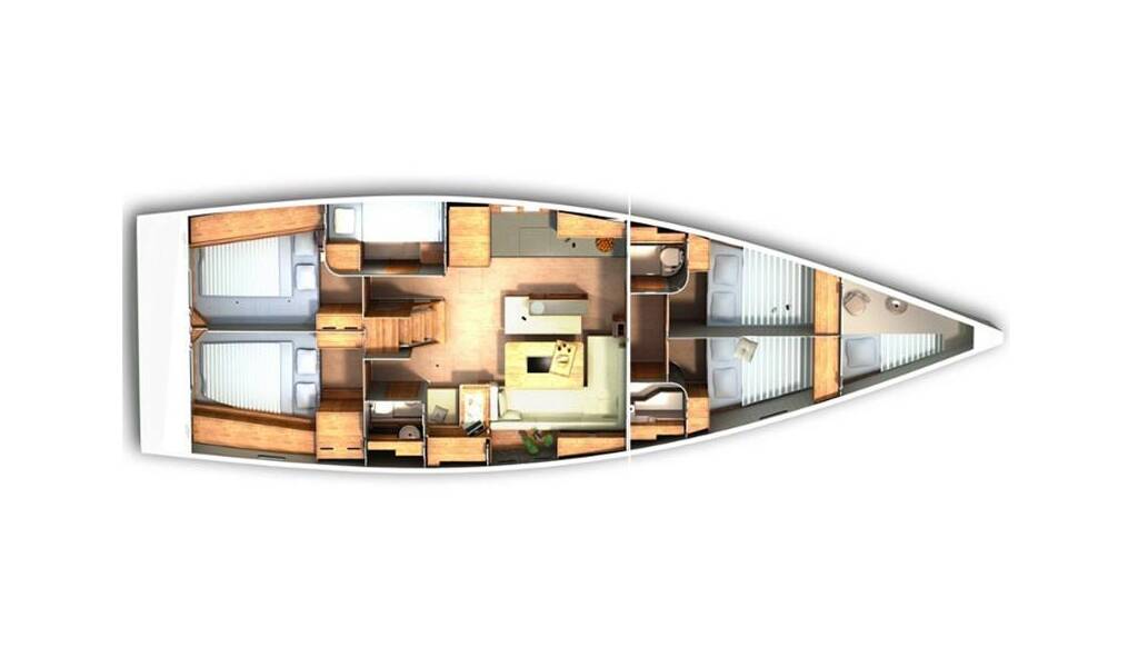 Segelyachten Hanse 505 Skyline