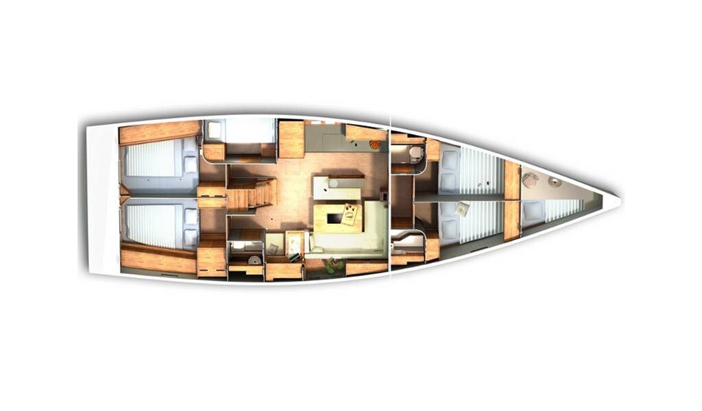 Segelyachten Hanse 505 Anse